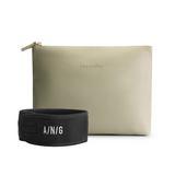 A/N/G large beauty pouch + headband | NEW